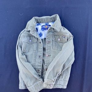 Army green bean jacket